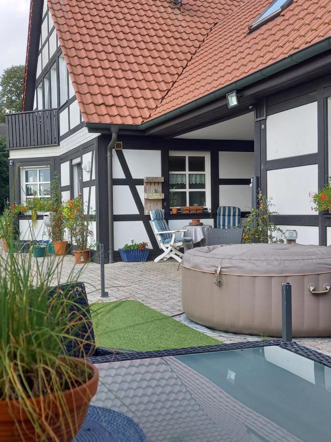 Landidylle Mit Garten, Whirlpool Und Klima Reken Exteriör bild
